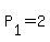 P%5B1%5D+=+2