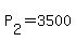 P%5B2%5D+=+3500