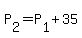 P%5B2%5D+=+P%5B1%5D+%2B35
