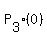 P%5B3%5D%280%29