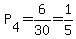 P%5B4%5D=6%2F30=1%2F5