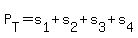 P%5BT%5D=s%5B1%5D%2Bs%5B2%5D%2Bs%5B3%5D%2Bs%5B4%5D