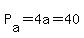 P%5Ba%5D=4a=40
