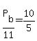 P%5Bb%5D%2F11+=+10%2F5