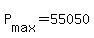 P%5Bmax%5D+=+55050