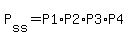 P%5Bss%5D+=+P1%2AP2%2AP3%2AP4