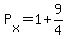 P%5Bx%5D=1%2B9%2F4