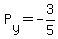 P%5By%5D=-3%2F5