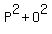 P%5E2+%2B+O%5E2