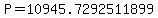 P+=+10945.7292511899