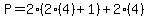 P+=+2%282%284%29%2B1%29%2B2%284%29