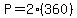 P+=+2%28360%29