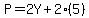 P+=+2Y+%2B+2%285%29
