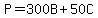 P+=+300B+%2B+50C+