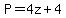 P+=+4z+%2B+4