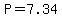 P+=+7.34