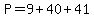 P+=+9%2B40%2B41