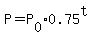 P+=+P%5B0%5D+0.75%5Et