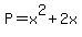 P+=+x%5E2%2B2x