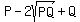 P-2sqrt%28PQ%29%2BQ