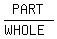PART%2F%28WHOLE%29