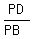 PD%2F%28PB%29