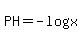 PH+=+-log%28x%29