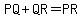 PQ%2BQR=PR