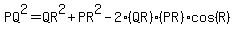 PQ%5E2=QR%5E2%2BPR%5E2-2%28QR%29%28PR%29cos%28R%29