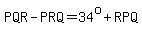 PQR+-+PRQ+=+34%5Eo++%2B+RPQ