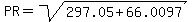PR=sqrt%28297.05%2B66.0097%29