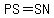 PS=SN