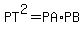 PT%5E2=PA%2APB