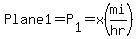 Plane1=P%5B1%5D=+x%28mi%2Fhr%29