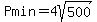 Pmin=4sqrt%28500%29