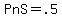 PnS+=+.5
