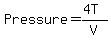 Pressure=%284T%29%2FV