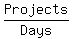 Projects%2FDays
