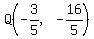 Q%28-3%2F5%2C-16%2F5%29