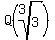 Q%28root%283%2C3%29%29
