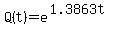 Q%28t%29+=e%5E%281.3863t%29