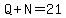 Q%2BN=21