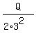 Q%2F%282%2A3%5E2%29