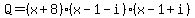 Q=%28x%2B8%29%28x-1-i%29%28x-1%2Bi%29