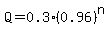 Q=0.3%280.96%29%5En