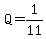 Q=1%2F11