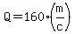 Q=160%28m%2Fc%29