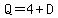 Q=4%2BD