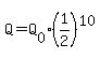 Q=Q%5B0%5D%2A%281%2F2%29%5E10