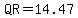 QR=14.47
